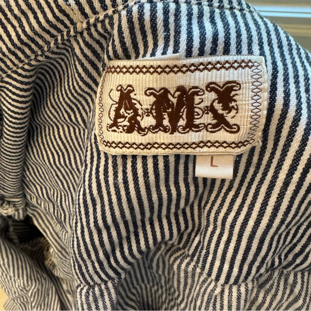 Ami Striped Utility Jacket With Drawstring Waist … - image 2